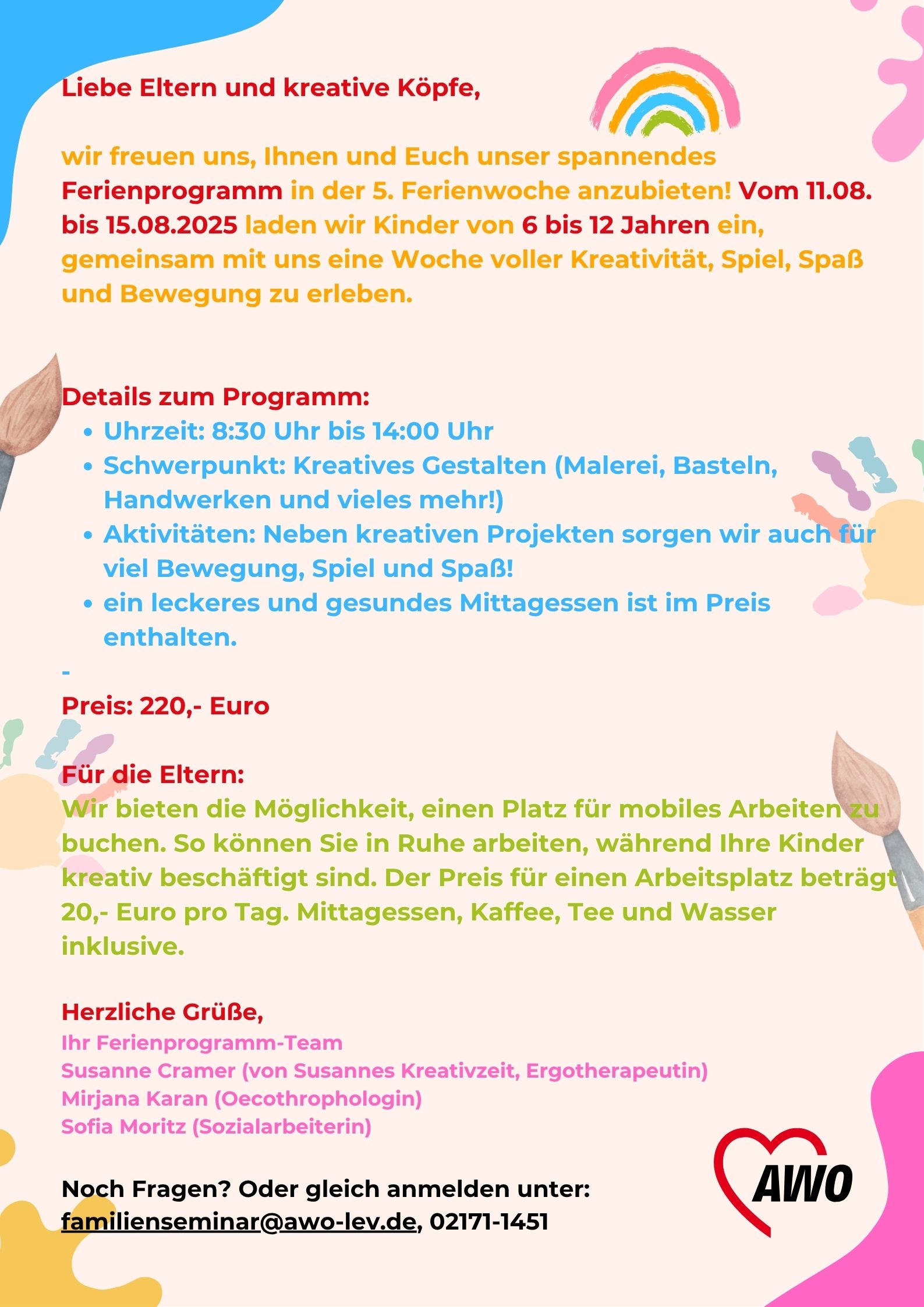 Sommerferienprogramm